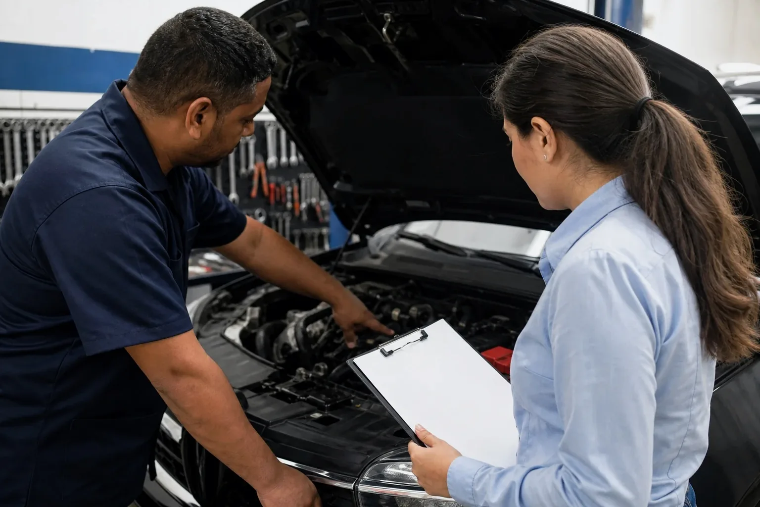 Despachante realizando cadastro de motor de veículo em Cotia.